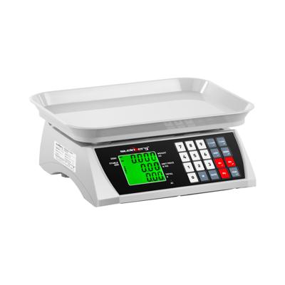 Controle weegschaal - 30 kg / 1 g - 28,8 x 21,8 cm - 6 functies