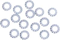 Dresselhaus Fan disks form a din 6798, d=8mm, 15 pcs.