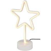 LED Tafellamp 1W - Moderne Tafelverlichting Mat Wit Kunststof