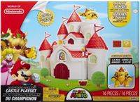 World of Nintendo - Mushroom Kingdom Castle Playset - thumbnail