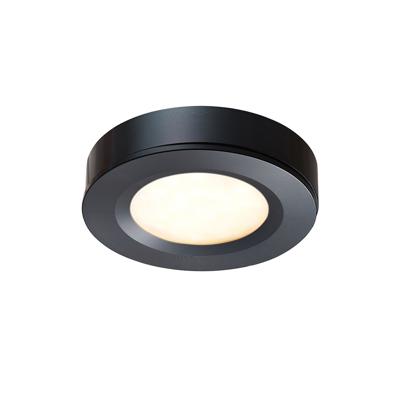 Set LED-opbouwspot Adria zwart 3W dimbaar 3-6 stuks