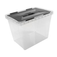 Sunware onyx opbergbox 25l transparant