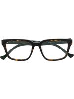 Gucci Eyewear lunettes de vue à monture carrée - Marron