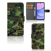 Samsung Galaxy A15 | Telefoon Hoesje | Army Dark Samsung Galaxy A15 | Telefoon Hoesje | Army Dark