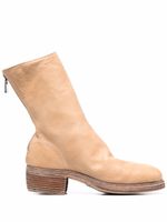 Guidi bottines en cuir - Tons neutres - thumbnail