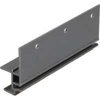 Montageprofiel 17 mm Donkerbruin - Keralit (2877)