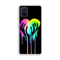 Hold My Heart: Galaxy A51 4G Transparant Hoesje