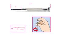 Beta Horlogemakerschroe-vendraaiers voor sleufschroeven 1229LP 2,4 - 012290224