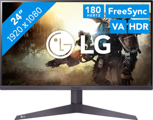 LG 24GS50F-B computer monitor 60,2 cm (23.7") 1920 x 1080 Pixels Full HD Zwart