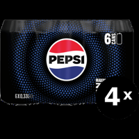Pepsi zero sugar 4 x 6 x 330 ml bij Jumbo