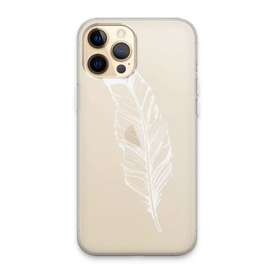 Pluim: iPhone 13 Pro Max Transparant Hoesje