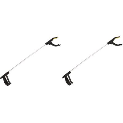 Afvalgrijper - 2x - 75 cm - grijphulp - met magneet - aluminium - opruimen zwerfvuil Afvalgrijper - 2x - 75 cm - grijphulp - met magneet - aluminium - opruimen zwerfvuil