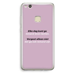gij zijt ook iemand: Huawei Ascend P10 Lite Transparant Hoesje