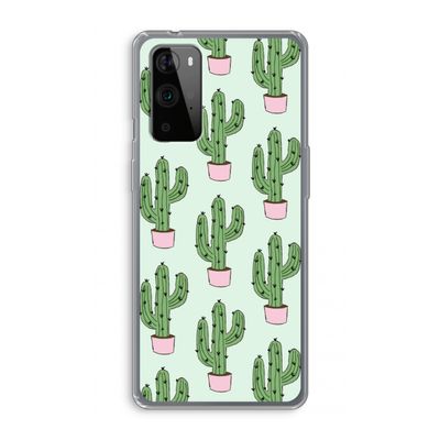Cactus Lover: OnePlus 9 Pro Transparant Hoesje