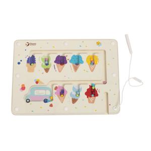 Classic World houten kleuren match spel ijsjes magnetisch