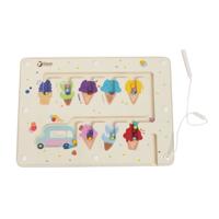 Classic World houten kleuren match spel ijsjes magnetisch