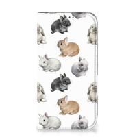 Smartphone hoesje voor iPhone 16 Konijntjes