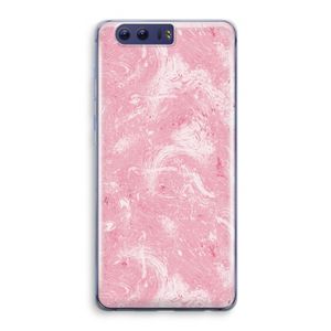 Abstract Painting Pink: Honor 9 Transparant Hoesje