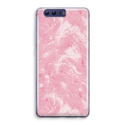 Abstract Painting Pink: Honor 9 Transparant Hoesje