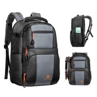 K&F Concept camera rugzak Beta 30L zwart/grijs/oranje - Professionele fotorugzak met laptopvak