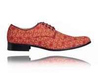 Red Cork Flower Lureaux - Handgemaakte Nette Schoenen Voor Heren - thumbnail