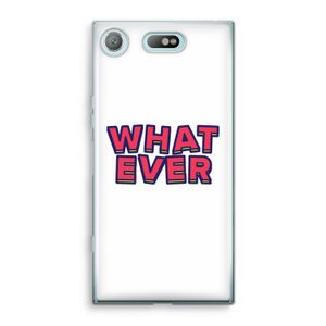Whatever: Sony Xperia XZ1 Compact Transparant Hoesje