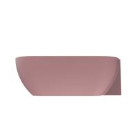 Arcqua Havana Halfvrijstaand Bad - 170x80cm - rechts - mat roze BAD402152