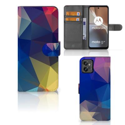 Motorola Moto G32 | Book Case | Polygon Dark