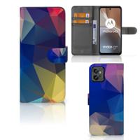 Motorola Moto G32 | Book Case | Polygon Dark
