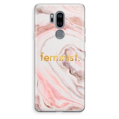 Feminist: LG G7 Thinq Transparant Hoesje