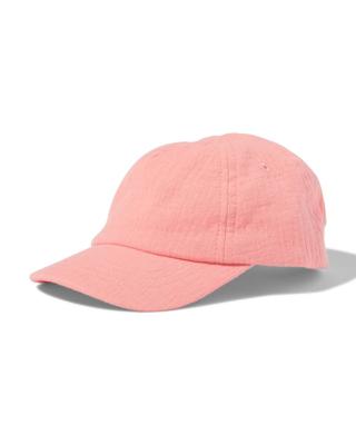 HEMA Babypet Mousseline Koraal (koraal)
