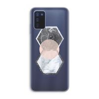 Creatieve toets: Samsung Galaxy A03s Transparant Hoesje