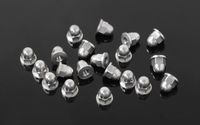 RC4WD M2.5 Flanged Acorn Nuts (Silver) (Z-S1723)