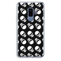 Musketon Skulls: Samsung Galaxy S9 Plus Transparant Hoesje