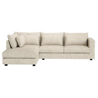 Hoekbank Chelsea links - Poppy - beige - Leen Bakker