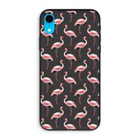 Flamingoprint groen: iPhone XR Biologisch afbreekbaar hoesje