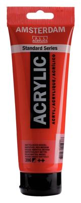 Royal Talens Amsterdam Standard Series Acrylverf Tube 250 ml - Naftolrood Middel 396