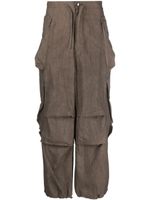 ENTIRE STUDIOS pantalon Gocar à poches cargo - Marron