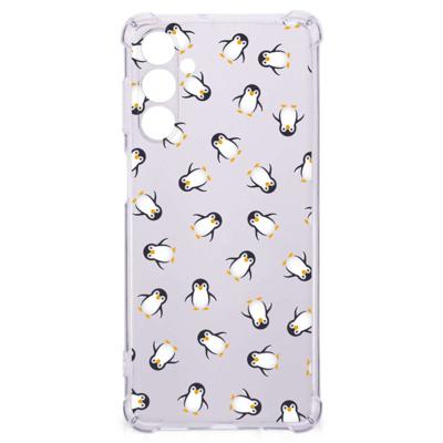 Doorzichtige Silicone Hoesje voor Samsung Galaxy M54 Pinguïn Doorzichtige Silicone Hoesje voor Samsung Galaxy M54 Pinguïn