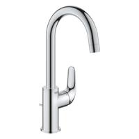 GROHE Swift QuickFix Wastafelkraan - l-size - met trekwaste - chroom 24330001 - thumbnail