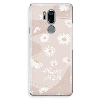Daydreaming becomes reality: LG G7 Thinq Transparant Hoesje