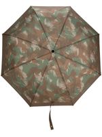 Moschino parapluie compact à imprimé camouflage - Marron Moschino parapluie compact à imprimé camouflage - Marron
