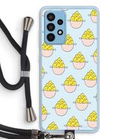 Citroenen: Samsung Galaxy A52 Transparant Hoesje met koord