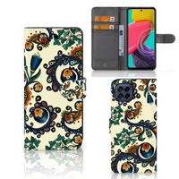 Wallet Case Samsung Galaxy M53 Barok Flower