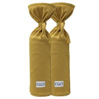 Meyco kruikenzak - set van 2 Basic jersey honey gold - thumbnail