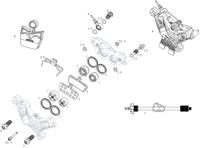SRAM schijfrem "g2 ultimate" disc brake g2 ultim. fr.black 950mm