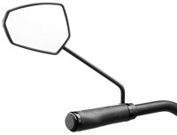 Ergotec spiegel links m-77l lang zwart
