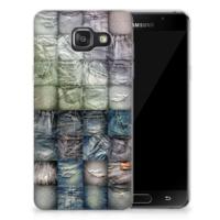 Silicone Back Cover Samsung Galaxy A3 2016 Spijkerbroeken