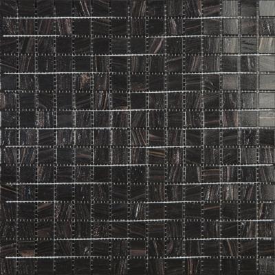 Mozaïek tegels Home Solo Donker 32,7x32,7 - Vierkant Wand en vloer Glas