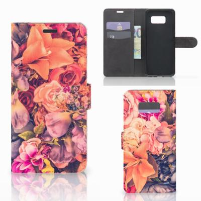 Samsung Galaxy S8 Plus Hoesje Bosje Bloemen